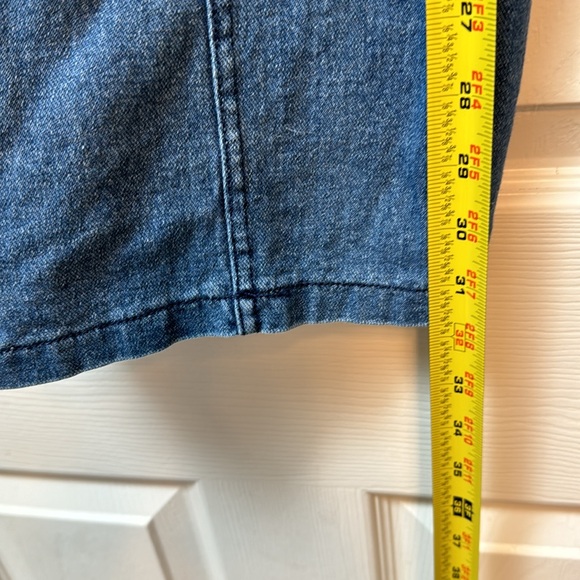 Pacsun denim dress with sweater - Picture 7 of 9